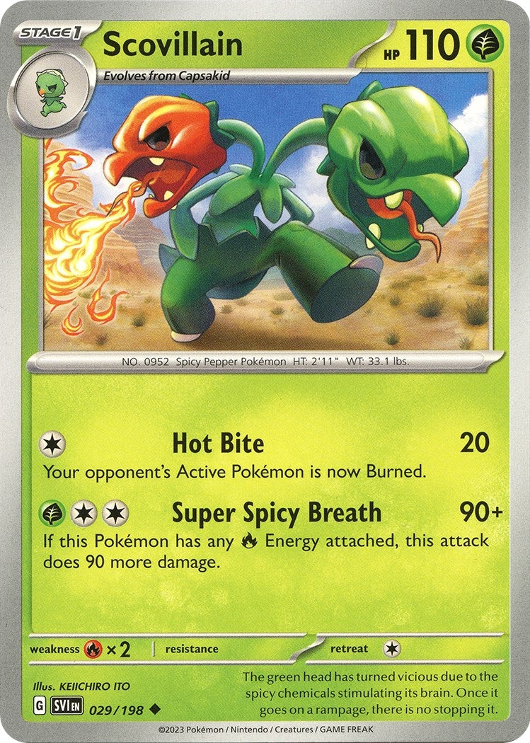Image for Scovillain (029/198) [SV01: Scarlet & Violet Base Set] - Pokemon