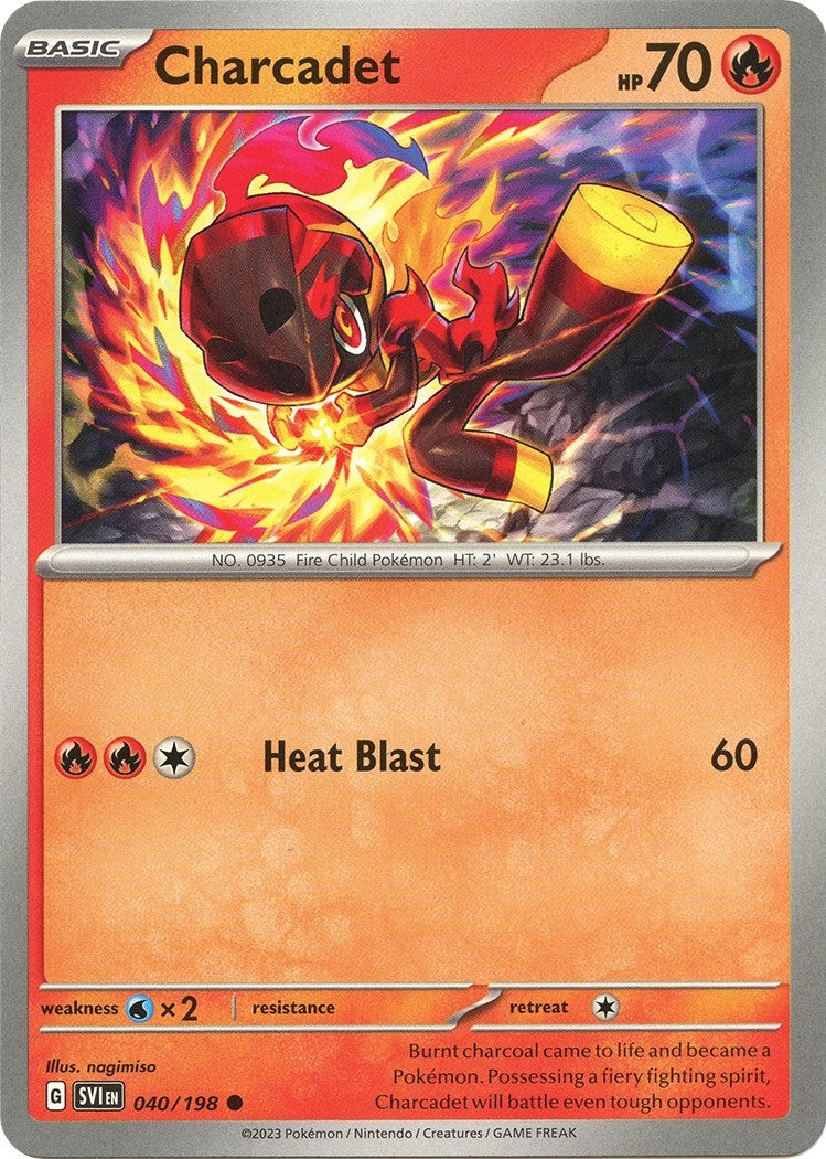 Image for Charcadet (040/198) [SV01: Scarlet & Violet Base Set] - Pokemon