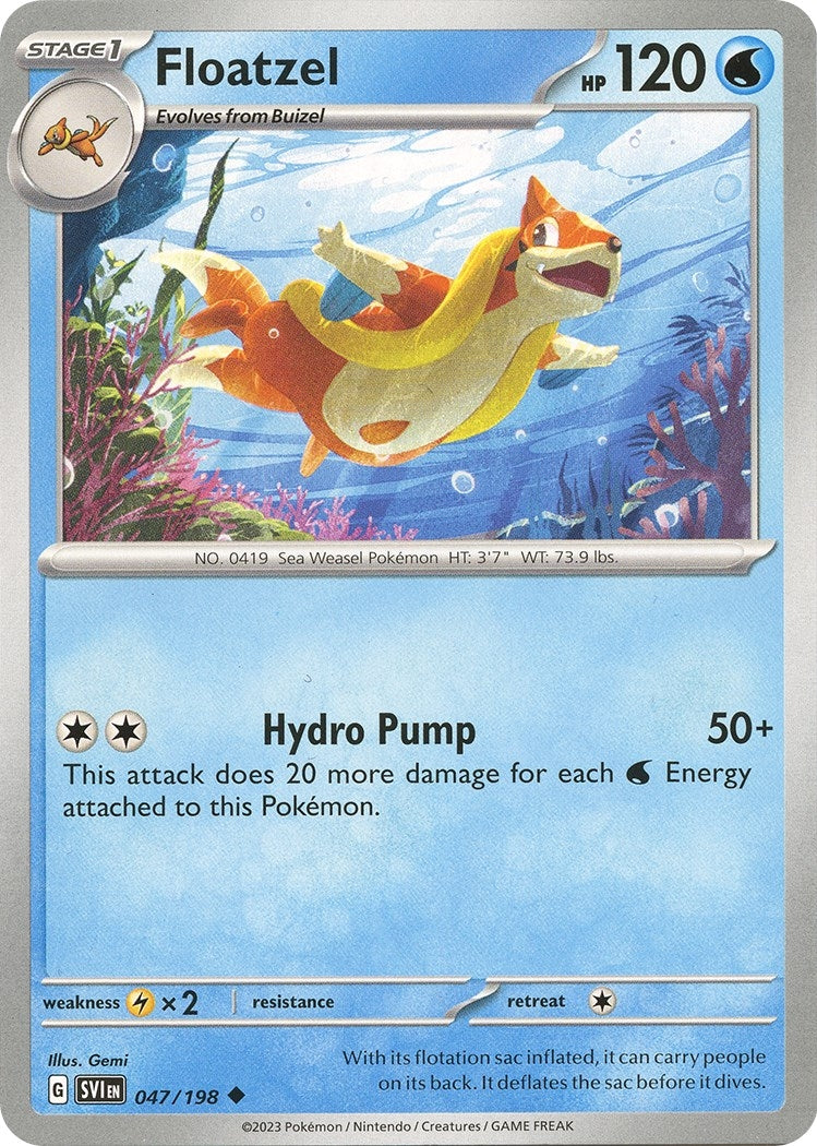 Image for Floatzel (047/198) [SV01: Scarlet & Violet Base Set] - Pokemon