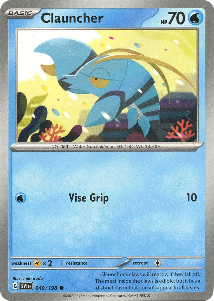 Image for Clauncher (049/198) [SV01: Scarlet & Violet Base Set] - Pokemon