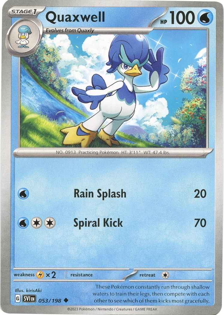 Image for Quaxwell (053/198) [SV01: Scarlet & Violet Base Set] - Pokemon