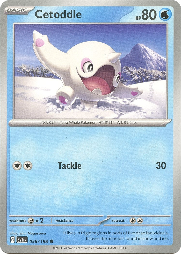 Image for Cetoddle (058/198) [SV01: Scarlet & Violet Base Set] - Pokemon