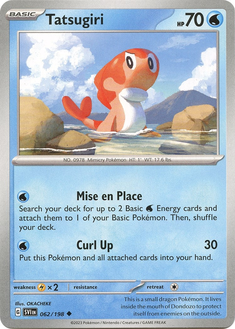 Image for Tatsugiri (062/198) [SV01: Scarlet & Violet Base Set] - Pokemon