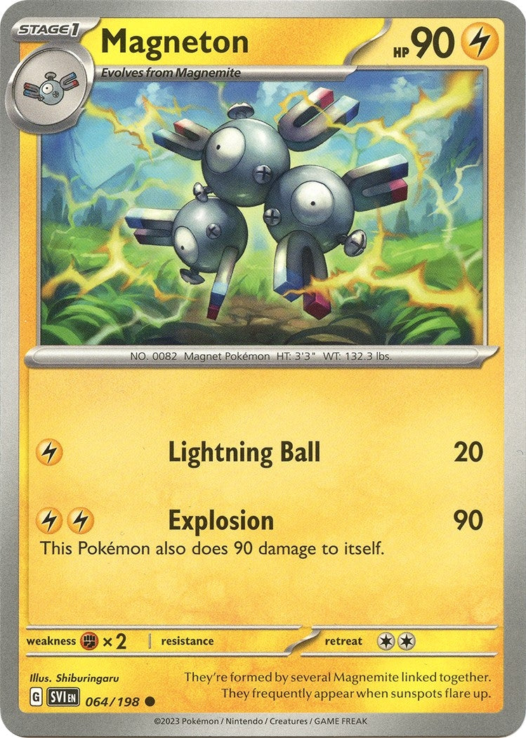 Image for Magneton (064/198) [SV01: Scarlet & Violet Base Set] - Pokemon