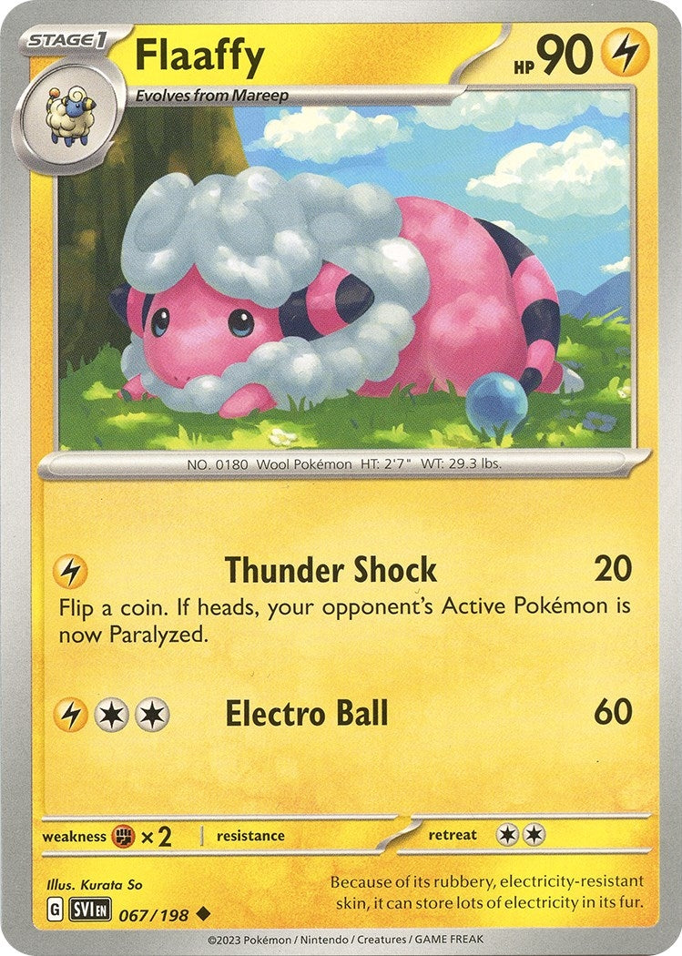 Image for Flaaffy (067/198) [SV01: Scarlet & Violet Base Set] - Pokemon