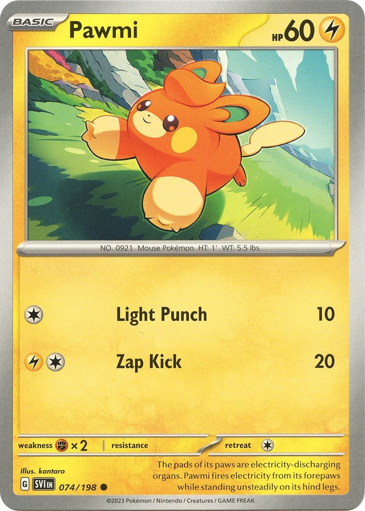 Image for Pawmi (074/198) [SV01: Scarlet & Violet Base Set] - Pokemon