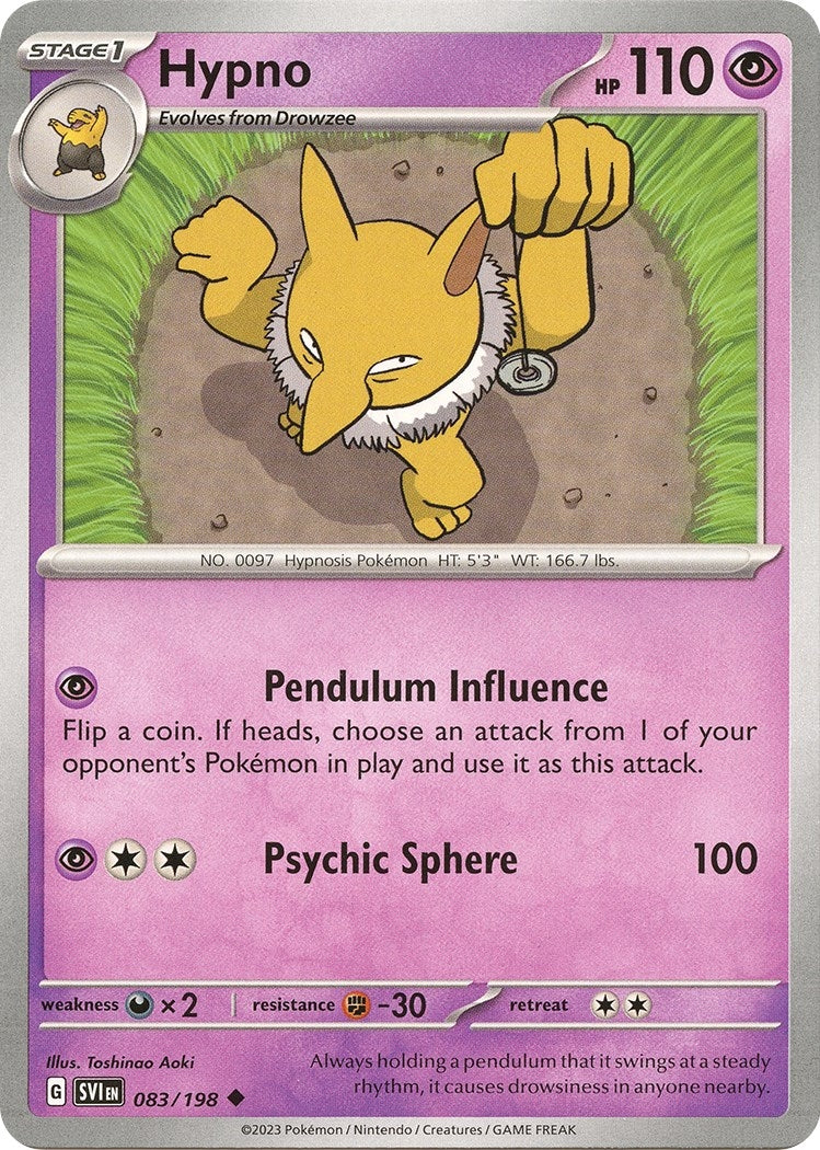 Image for Hypno (083/198) [SV01: Scarlet & Violet Base Set] - Pokemon