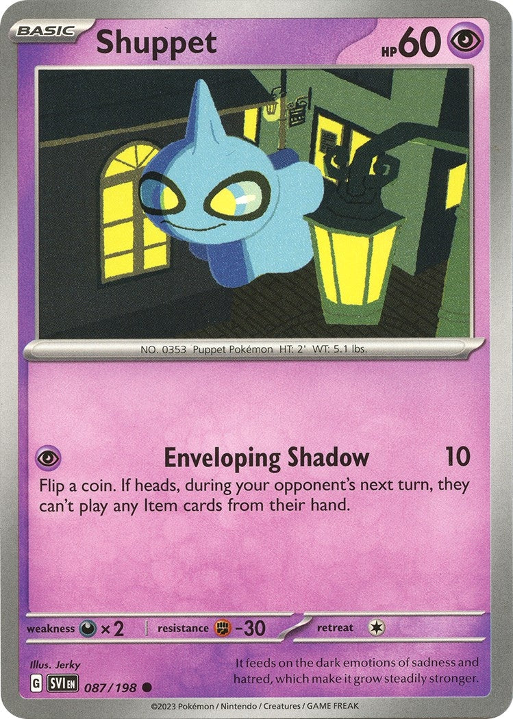 Image for Shuppet (087/198) [SV01: Scarlet & Violet Base Set] - Pokemon