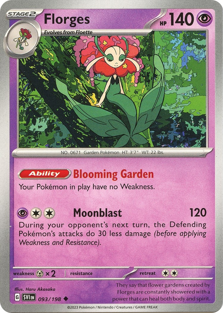 Image for Florges (093/198) [SV01: Scarlet & Violet Base Set] - Pokemon