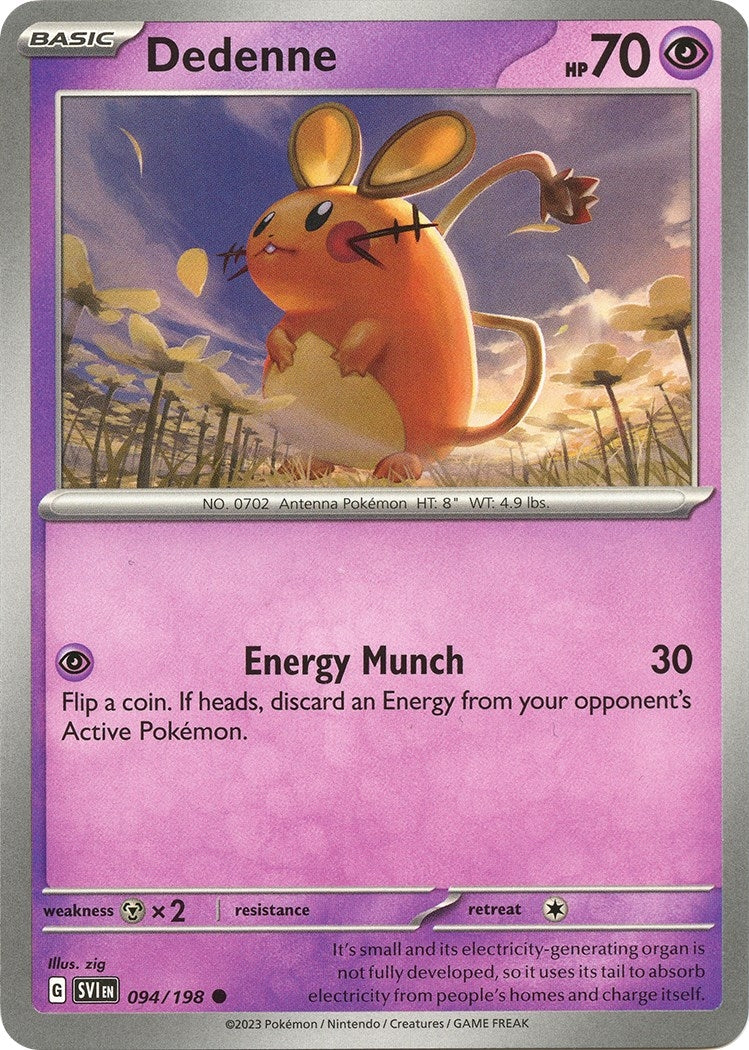 Image for Dedenne (094/198) [SV01: Scarlet & Violet Base Set] - Pokemon