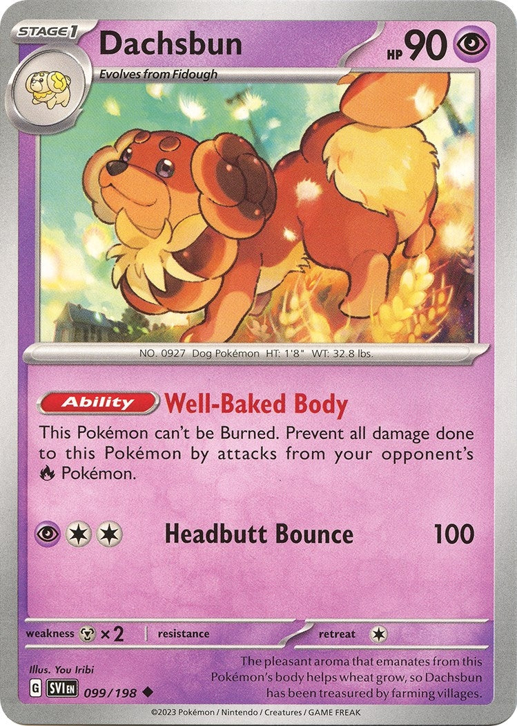 Image for Dachsbun (099/198) [SV01: Scarlet & Violet Base Set] - Pokemon