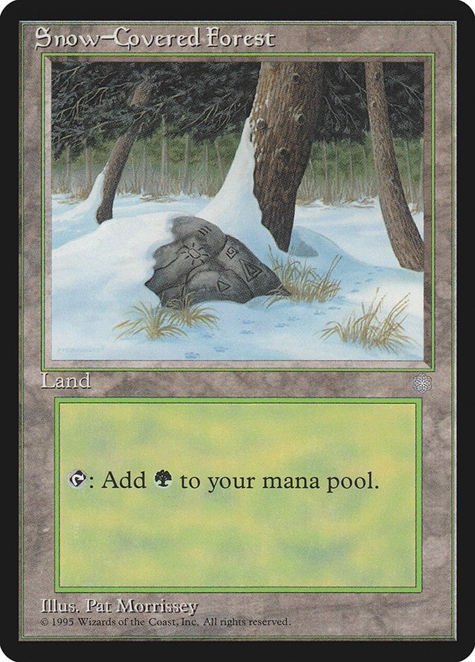 Image for Snow-Covered Forest (347) [Ice Age] - Magic: The Gathering