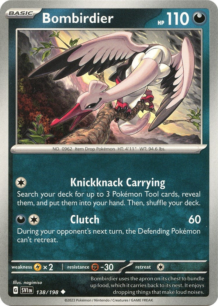 Image for Bombirdier (138/198) [SV01: Scarlet & Violet Base Set] - Pokemon