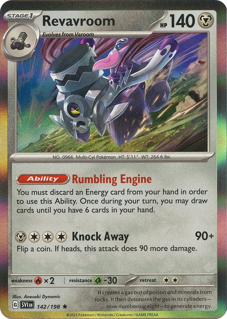 Image for Revavroom (142/198) [SV01: Scarlet & Violet Base Set] - Pokemon