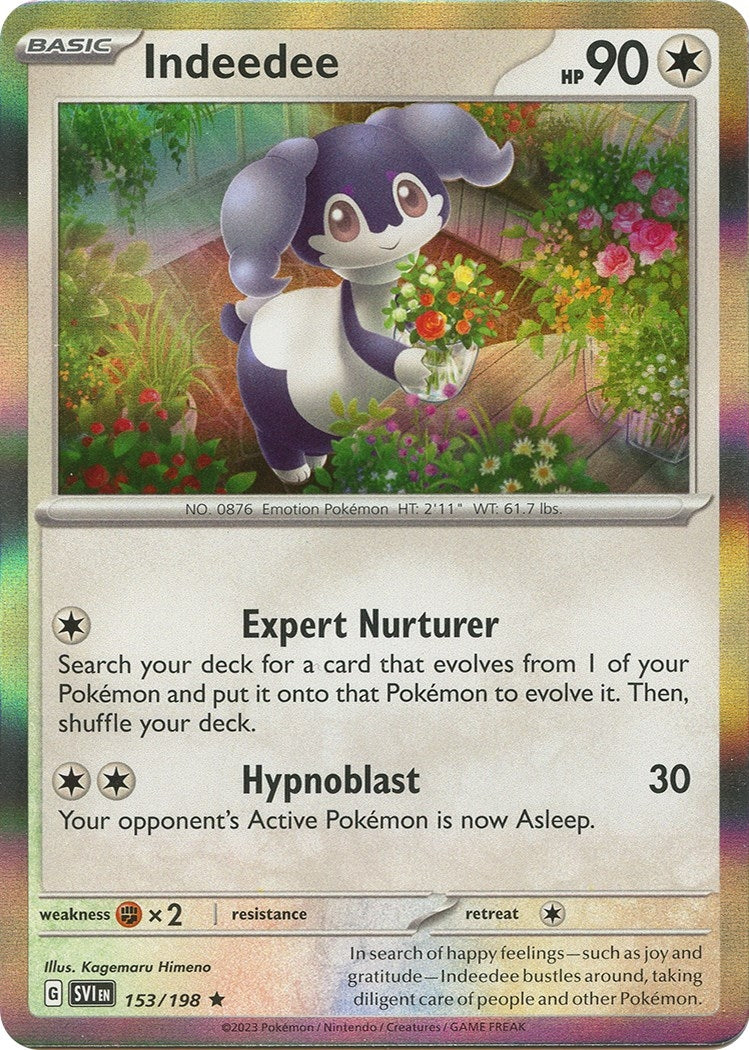 Image for Indeedee (153/198) [SV01: Scarlet & Violet Base Set] - Pokemon