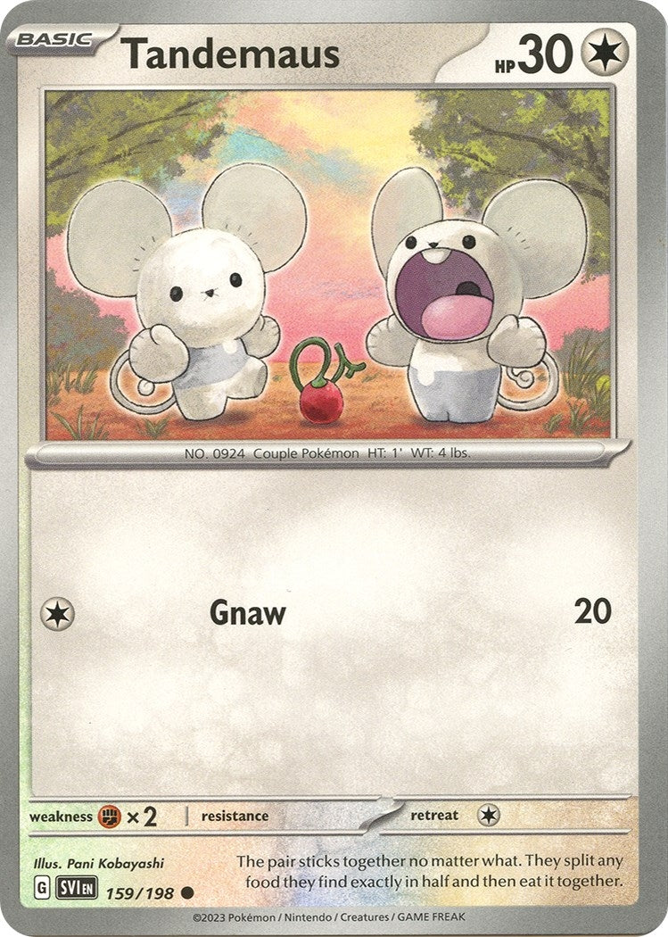 Image for Tandemaus (159/198) [SV01: Scarlet & Violet Base Set] - Pokemon