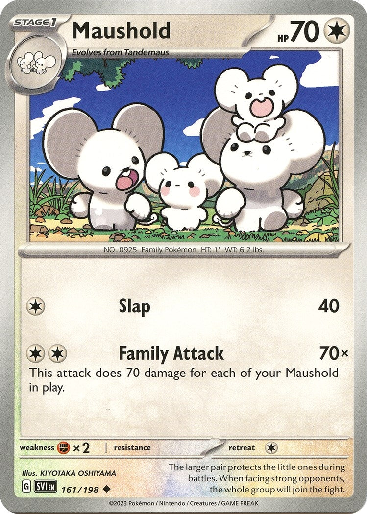 Image for Maushold (161/198) [SV01: Scarlet & Violet Base Set] - Pokemon