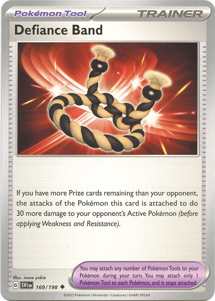 Image for Defiance Band (169/198) [SV01: Scarlet & Violet Base Set] - Pokemon