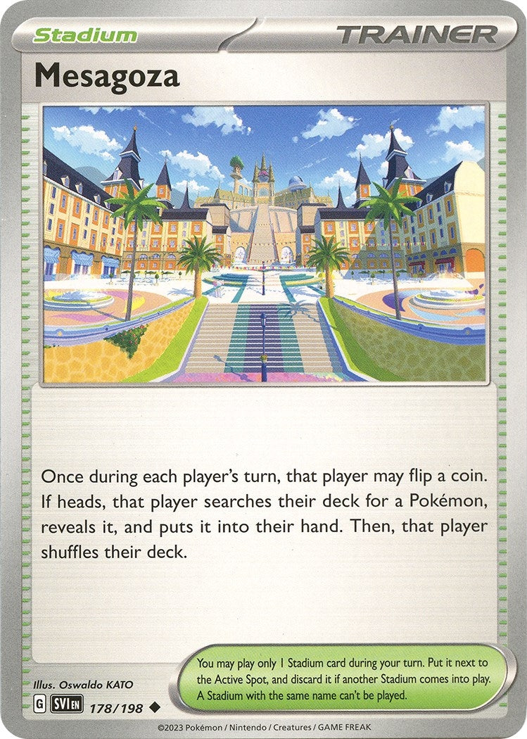 Image for Mesagoza (178/198) [SV01: Scarlet & Violet Base Set] - Pokemon