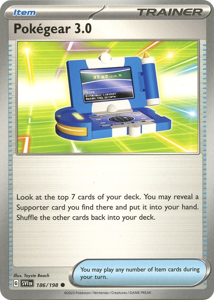 Image for Pokegear 3.0 (186/198) [SV01: Scarlet & Violet Base Set] - Pokemon