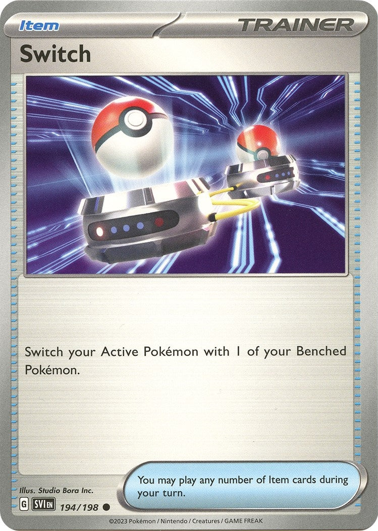 Image for Switch (194/198) [SV01: Scarlet & Violet Base Set] - Pokemon