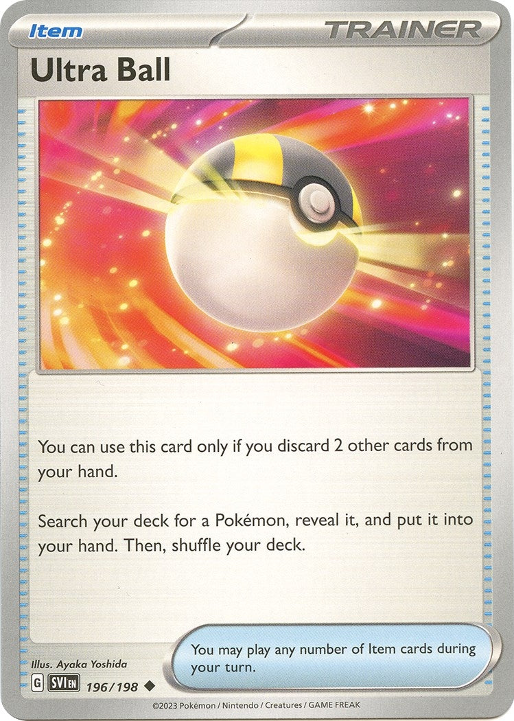 Image for Ultra Ball (196/198) [SV01: Scarlet & Violet Base Set] - Pokemon