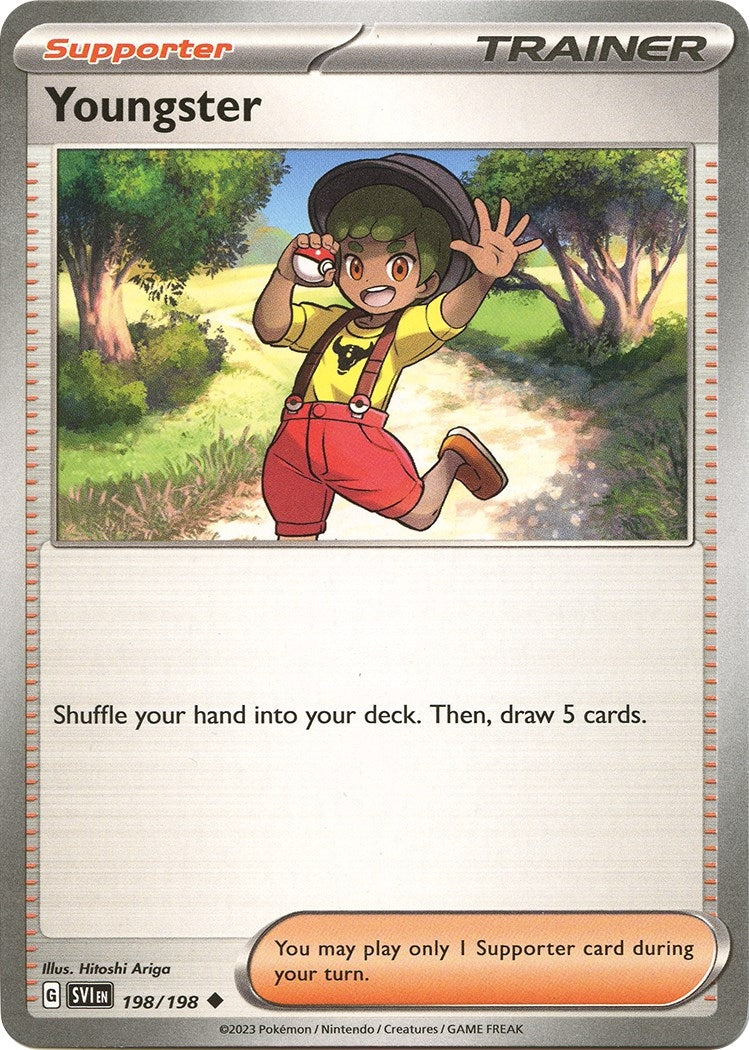 Image for Youngster (198/198) [SV01: Scarlet & Violet Base Set] - Pokemon