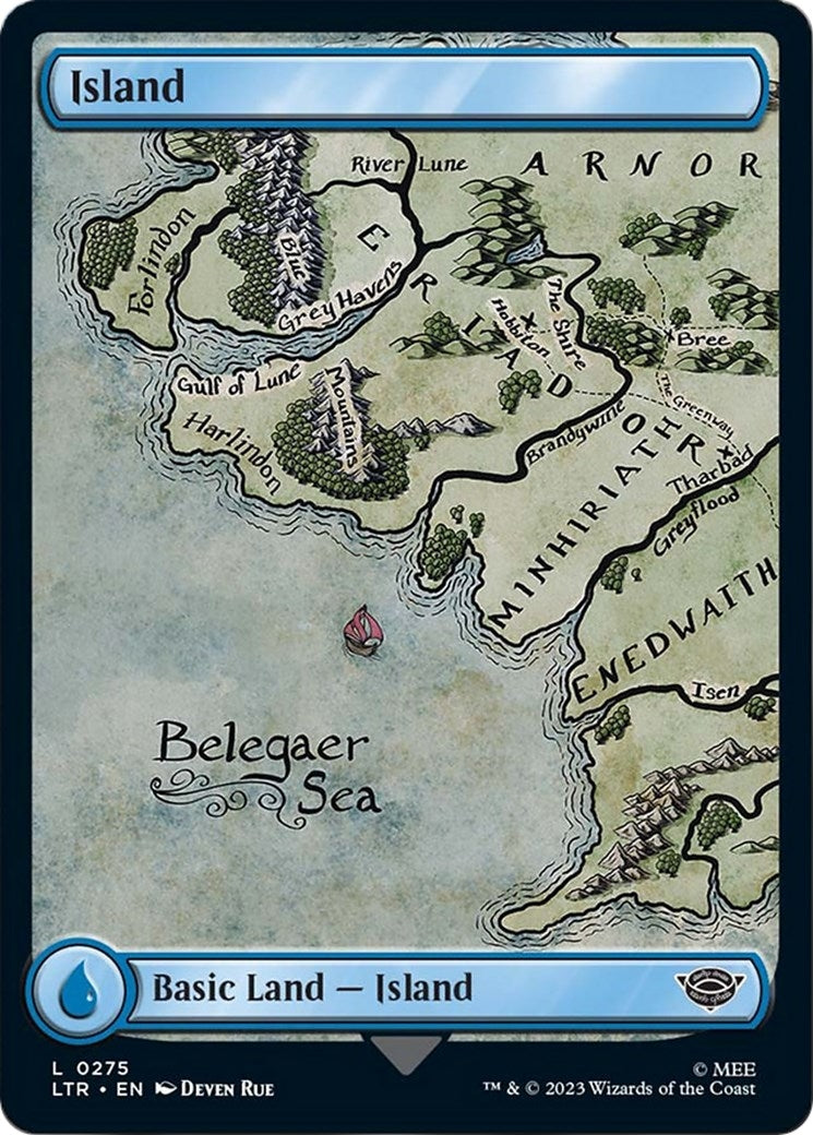 Image for Island (0275) (275) [Universes Beyond: The Lord of the Rings: Tales of Middle-earth] - Magic: The Gathering