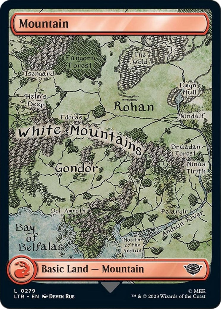Image for Mountain (0279) (279) [Universes Beyond: The Lord of the Rings: Tales of Middle-earth] - Magic: The Gathering