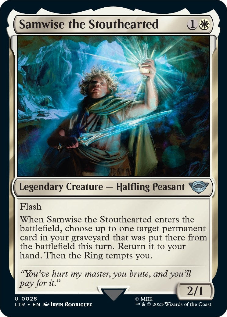 Image for Samwise the Stouthearted (28) [Universes Beyond: The Lord of the Rings: Tales of Middle-earth] - Magic: The Gathering