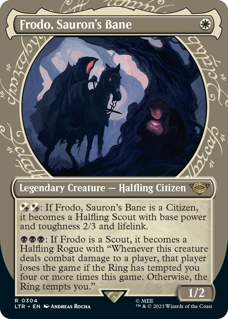 Image for Frodo, Sauron's Bane (Showcase) (304) [Universes Beyond: The Lord of the Rings: Tales of Middle-earth] - Magic: The Gathering