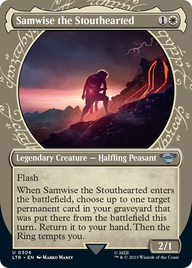 Image for Samwise the Stouthearted (Showcase) (306) [Universes Beyond: The Lord of the Rings: Tales of Middle-earth] - Magic: The Gathering