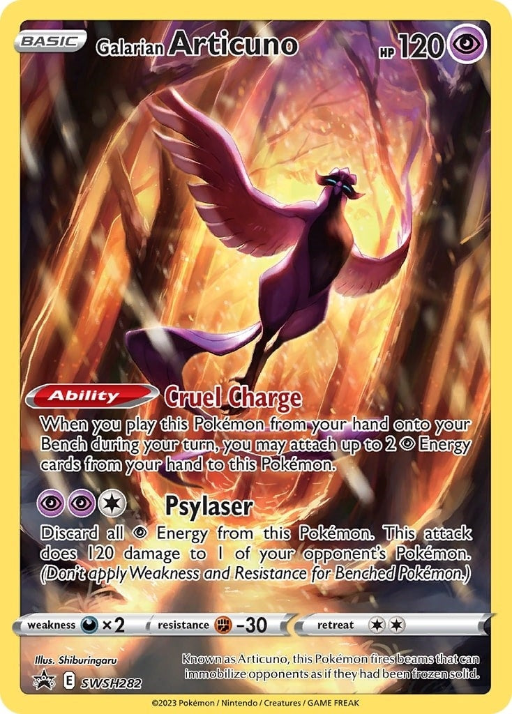 Image for Galarian Articuno - SWSH282 (SWSH282) [SWSH: Sword & Shield Promo Cards] - Pokemon