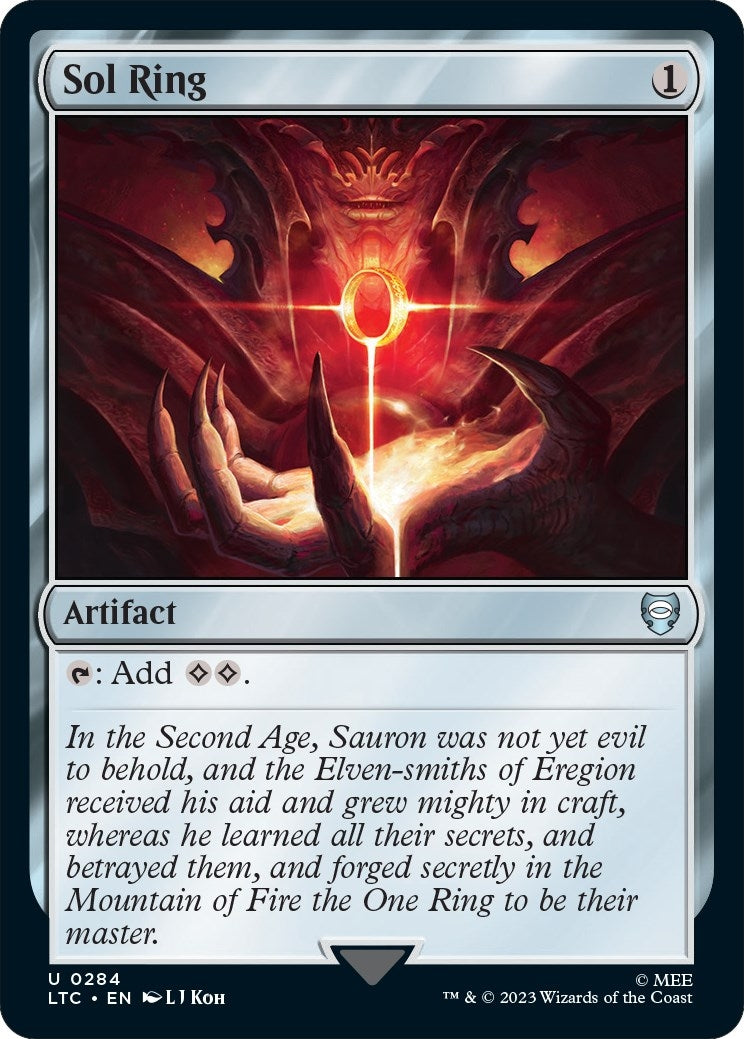 Image for Sol Ring (284) [The Lord of the Rings: Tales of Middle-earth] - Magic: The Gathering