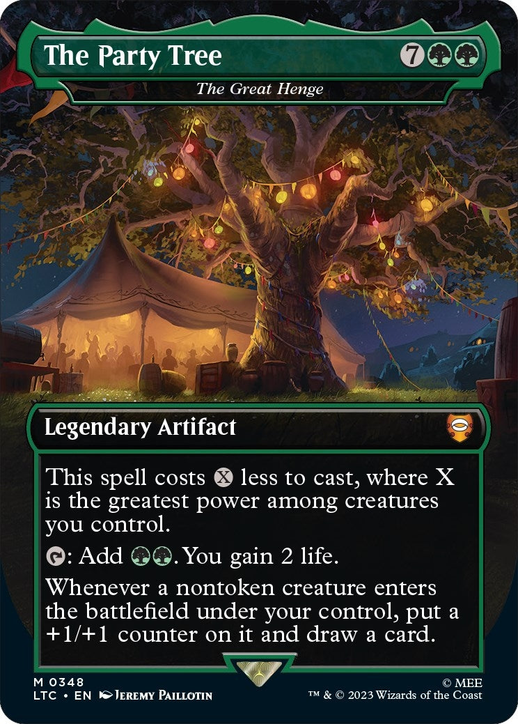 The Party Tree - The Great Henge (348) [Commander: The Lord of the Rings: Tales of Middle-earth]