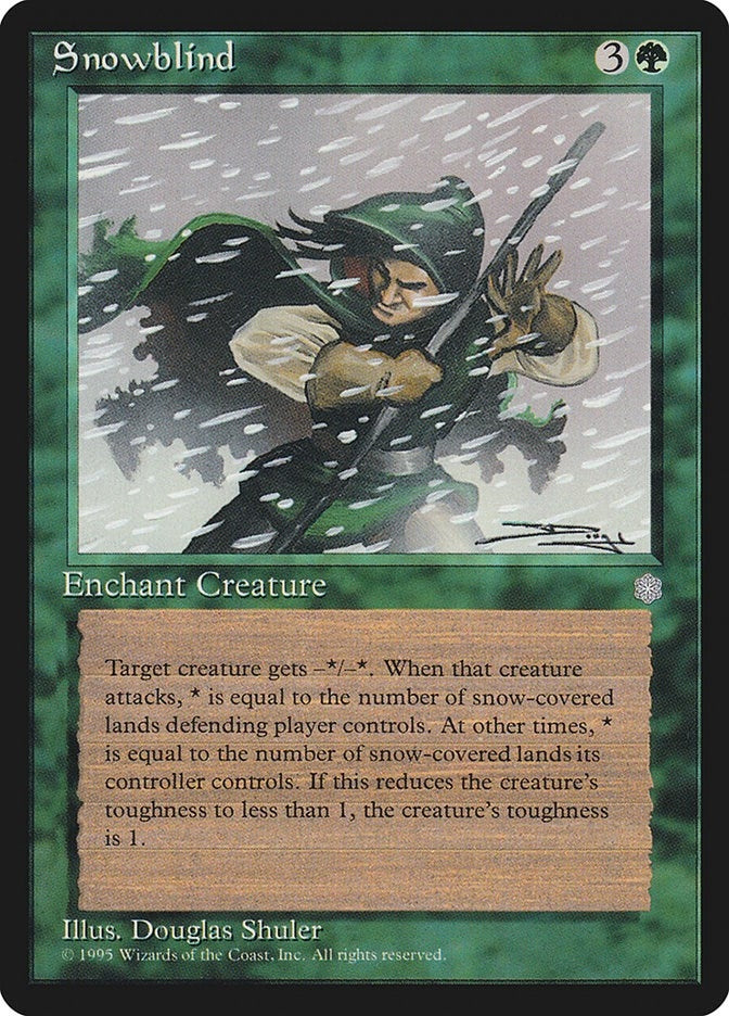 Image for Snowblind [Ice Age] - Magic: The Gathering