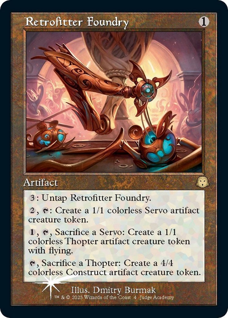 Image for Retrofitter Foundry (4) [Judge Promos] - Magic: The Gathering