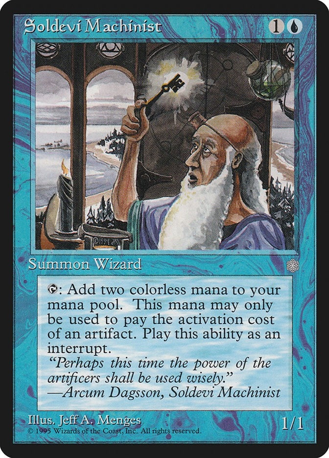 Image for Soldevi Machinist [Ice Age] - Magic: The Gathering