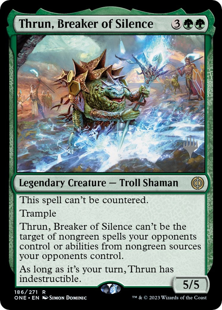 Image for Thrun, Breaker of Silence (186) [Phyrexia: All Will Be One] - Magic: The Gathering