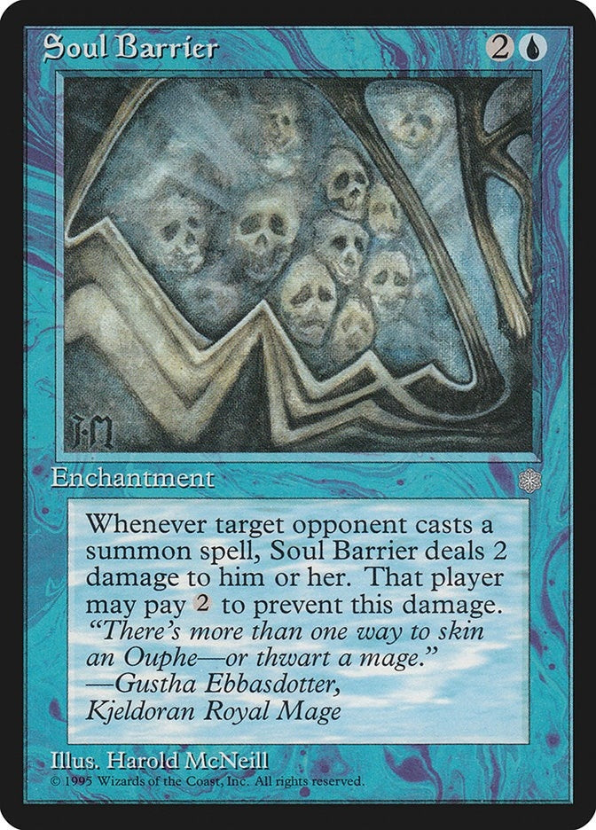 Image for Soul Barrier [Ice Age] - Magic: The Gathering