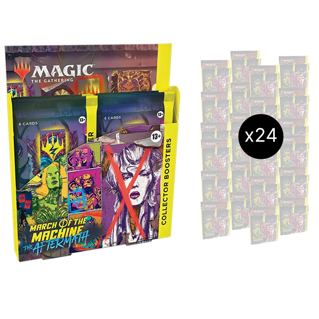 Image for March of the Machine: The Aftermath - Collector Booster Display Master Case - Magic: The Gathering
