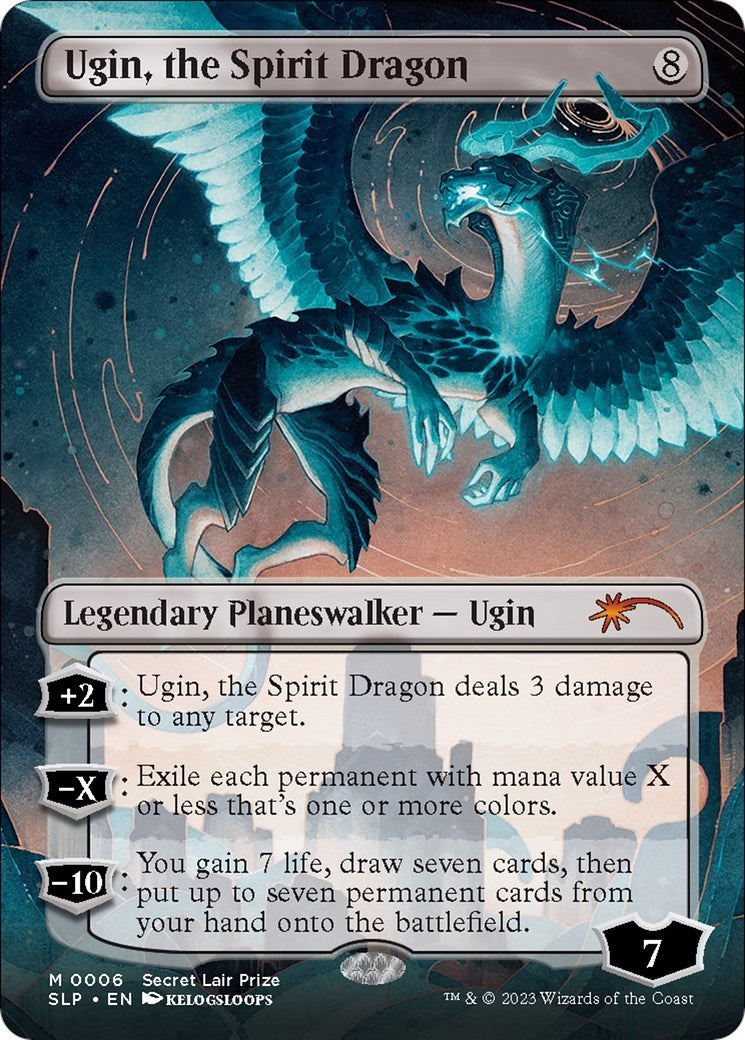 Image for Ugin, the Spirit Dragon (6) [Secret Lair Showdown] - Magic: The Gathering