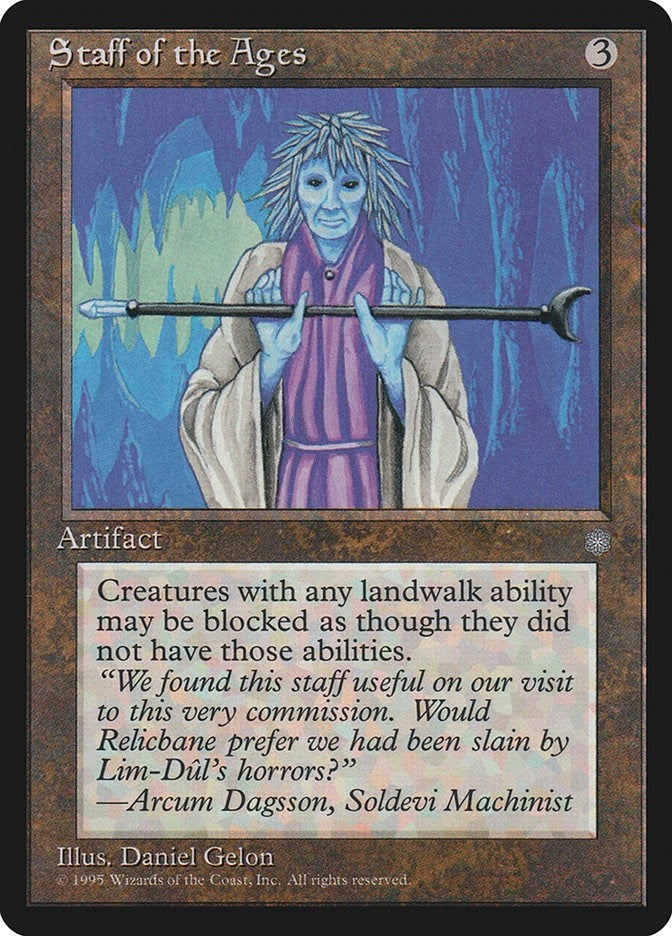 Image for Staff of the Ages [Ice Age] - Magic: The Gathering
