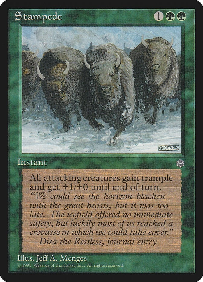 Image for Stampede [Ice Age] - Magic: The Gathering