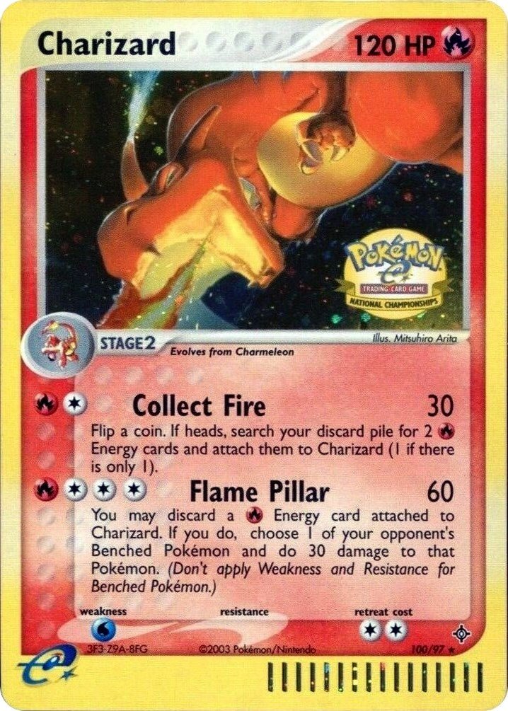 Image for Charizard - 100/97 (National Championships) (100/097) [League & Championship Cards] - Pokemon