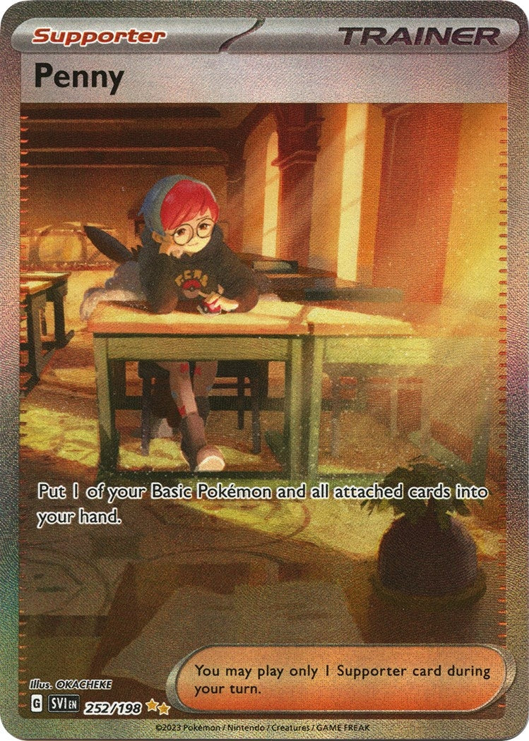 Image for Penny (252/198) [SV01: Scarlet & Violet Base Set] - Pokemon