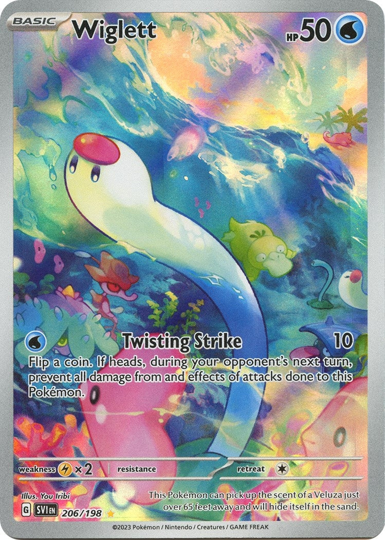 Image for Wiglett (206/198) [SV01: Scarlet & Violet Base Set] - Pokemon