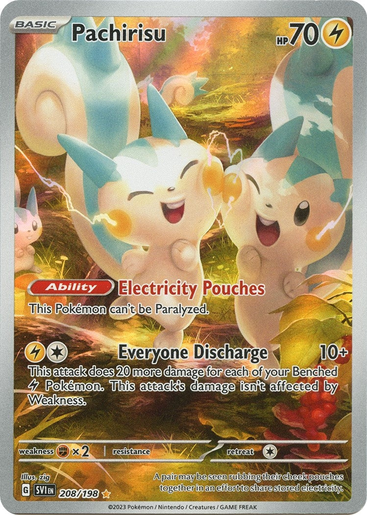 Image for Pachirisu (208/198) [SV01: Scarlet & Violet Base Set] - Pokemon