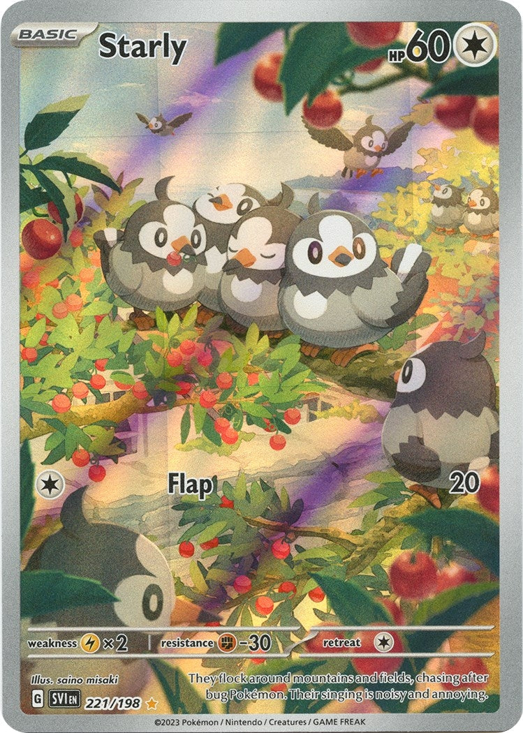 Image for Starly (221/198) [SV01: Scarlet & Violet Base Set] - Pokemon