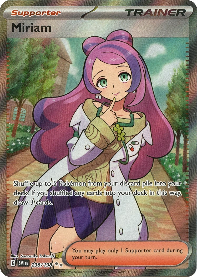 Image for Miriam (238/198) [SV01: Scarlet & Violet Base Set] - Pokemon